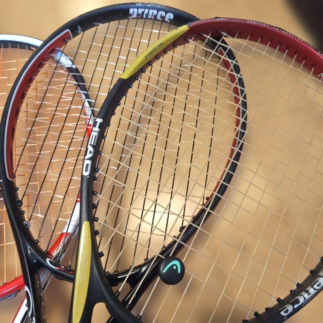 テニス ラケット Prince HEAD Babolat 硬式 4本セット