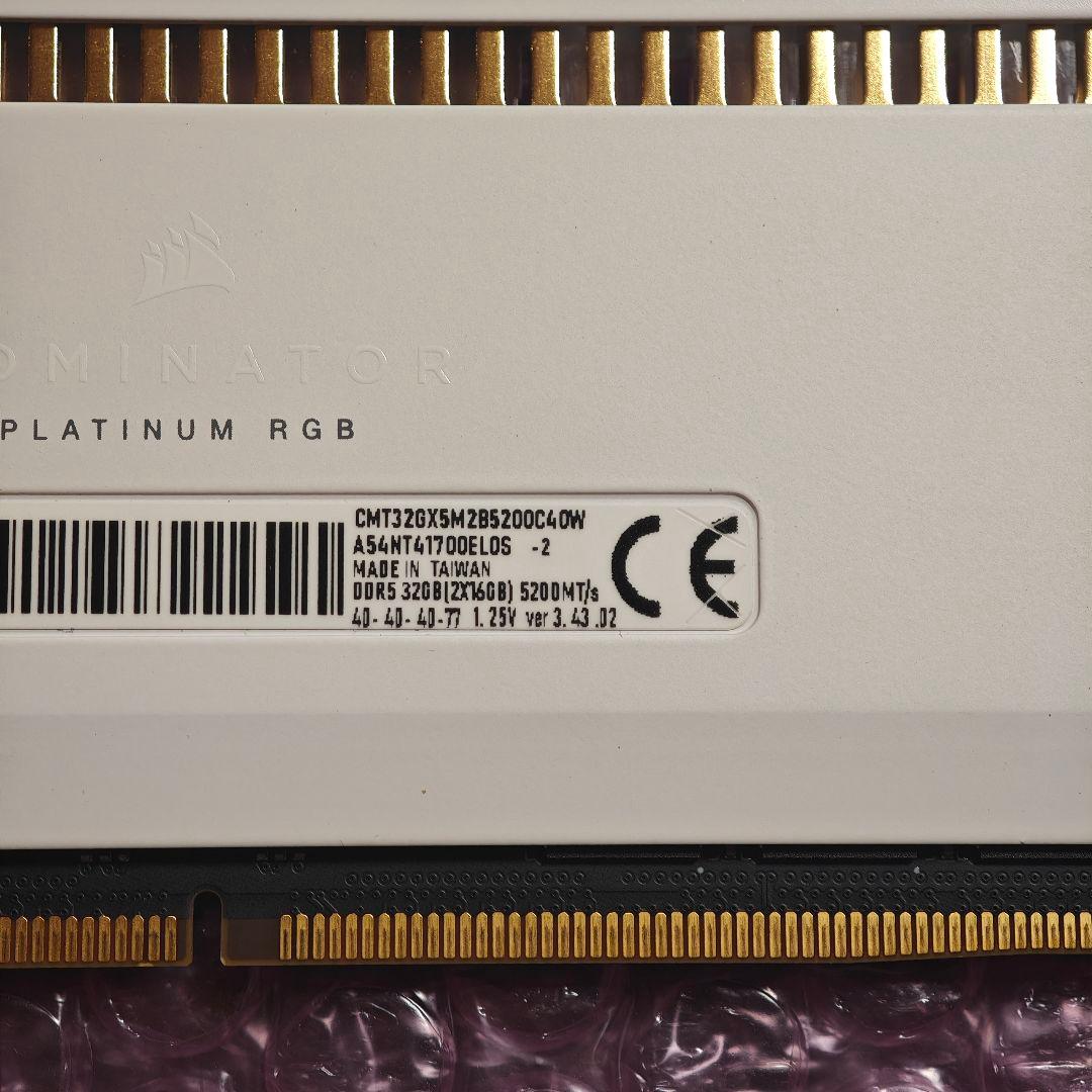 N*a様 32GB DDR5 メモリ【ジャンク 16GB x2】