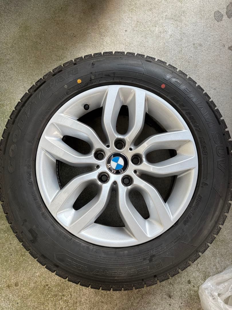  X3 (F25) 純正ホイール　スタッドレスタイヤ　4本　タイヤ新品