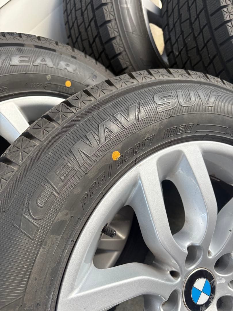  X3 (F25) 純正ホイール　スタッドレスタイヤ　4本　タイヤ新品