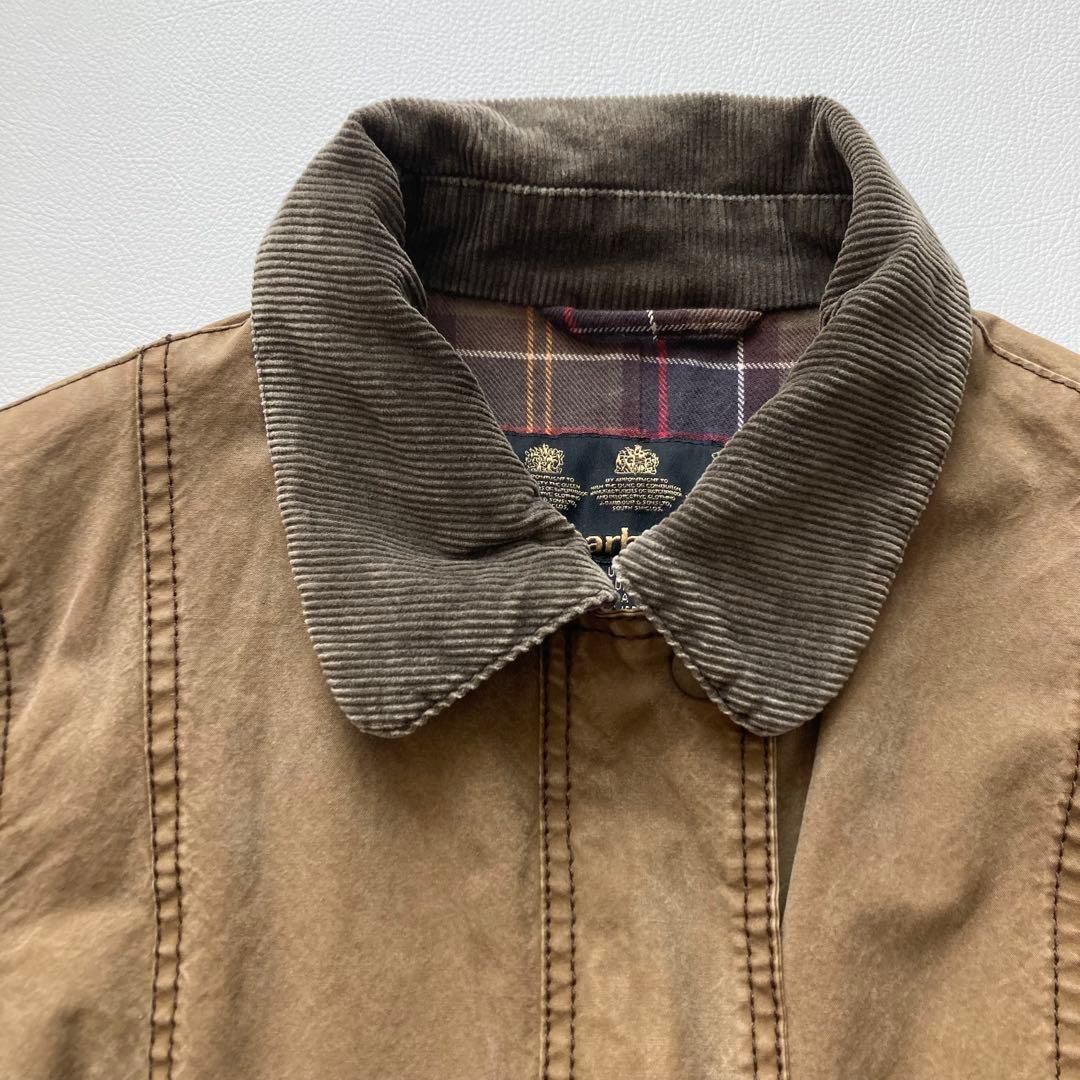 【ゆり】Barbour　ヴィンテージ ビデイルジャケット オイル抜き