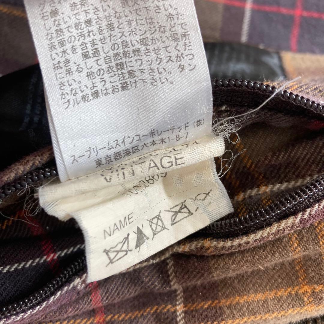 【ゆり】Barbour　ヴィンテージ ビデイルジャケット オイル抜き