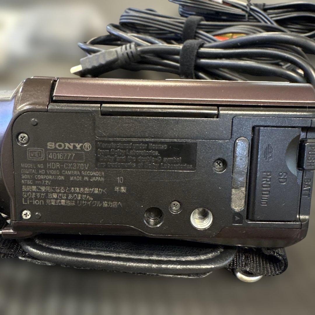SONY HDR-CX370Vハンディカム本体　2010年製