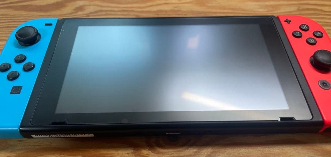 【初期化済】Nintendo Switch 本体セット 純正ケーブル付