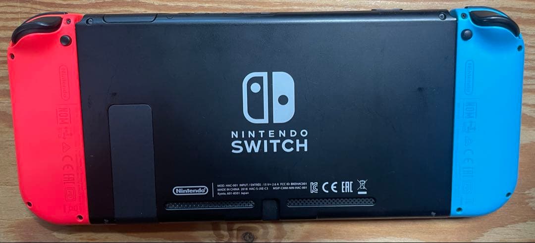 【初期化済】Nintendo Switch 本体セット 純正ケーブル付