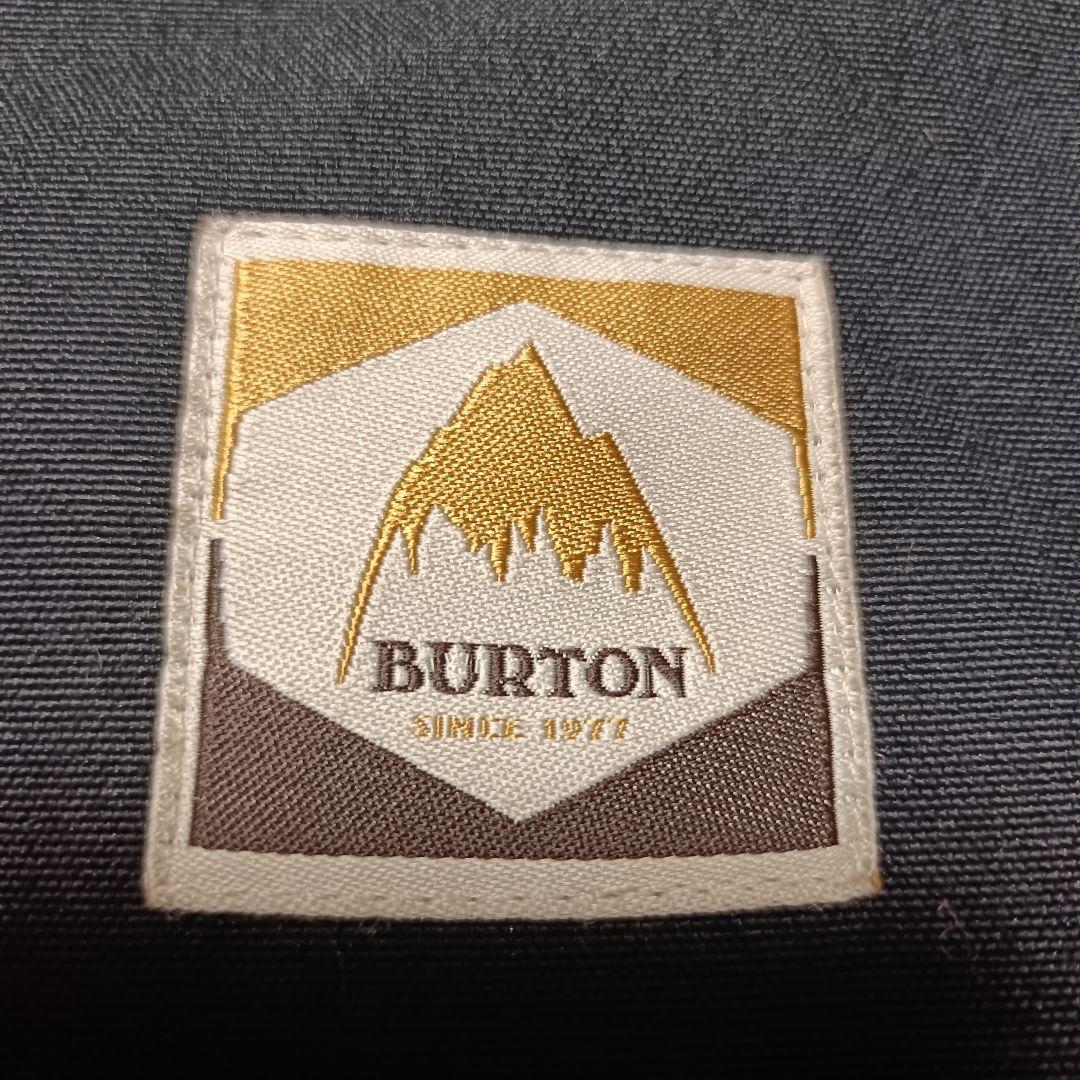 BURTON スノボーウェア コーデュロイ切り替え 黒 サイズL