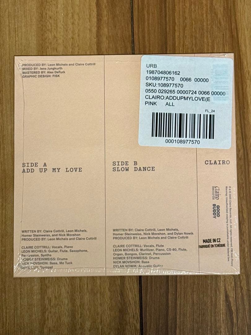新品 3000枚限定 Clairo / Add Up My Love レコード