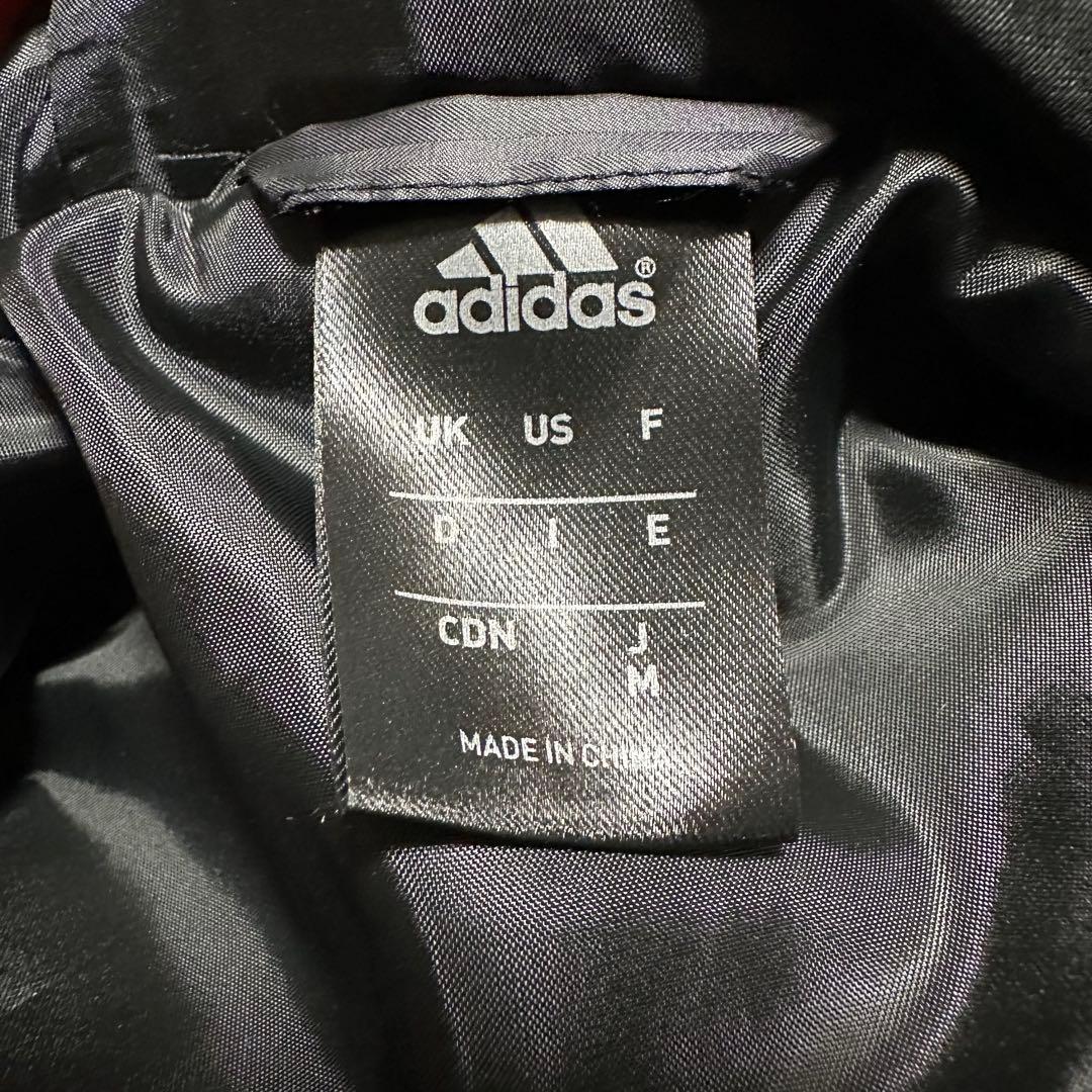 美品　アディダス ベンチコート　ダウンコート　ブラック系　adidas M
