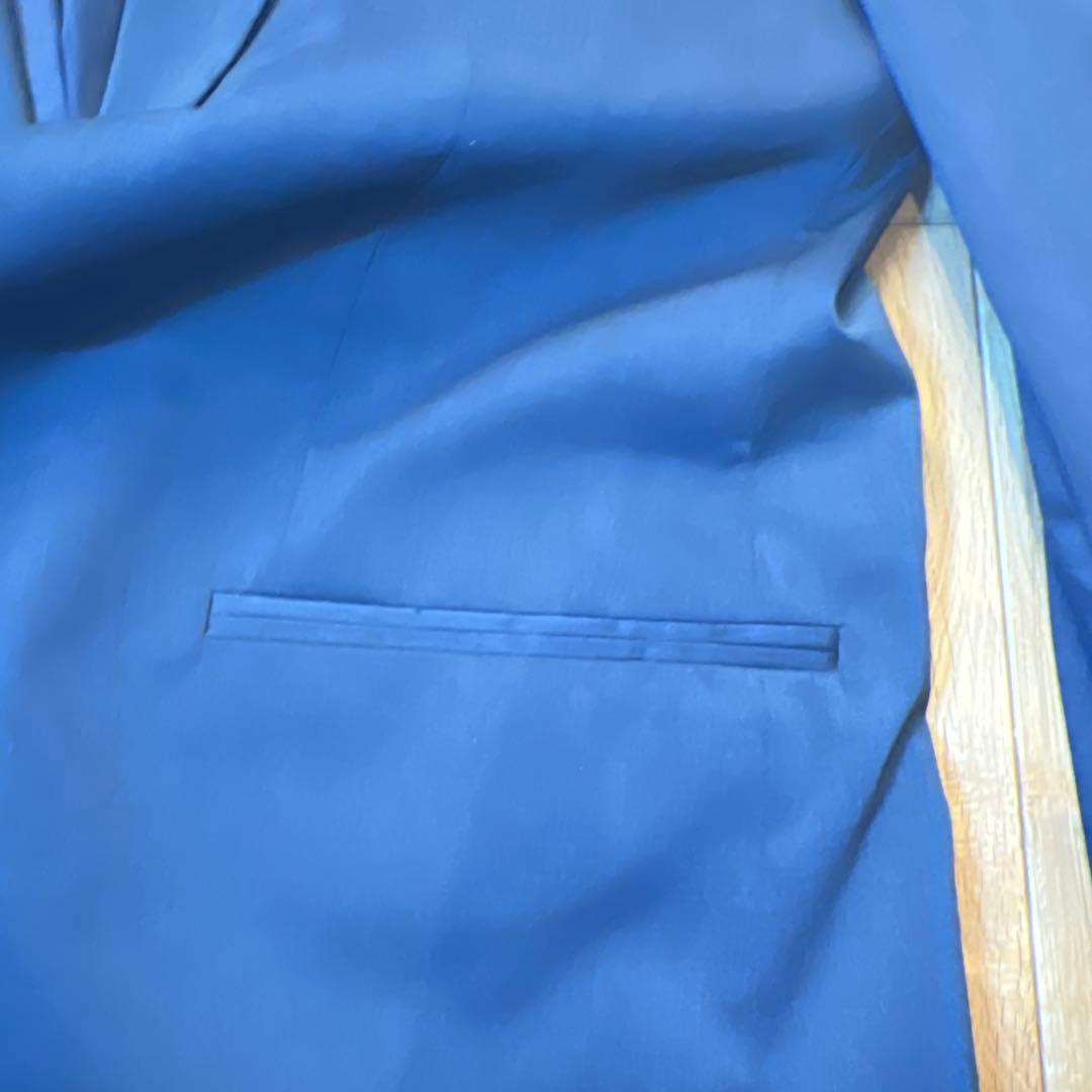 【美品】高身長がっちり体型向け スーツ上下セット就活転職ビジネスに最適！