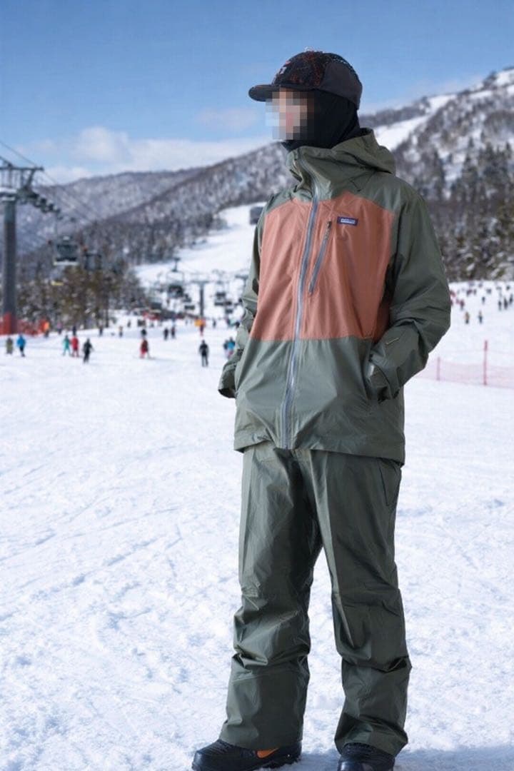 て*と様 パタゴニア　パウダータウン　ジャケットビブセット　patagonia美
