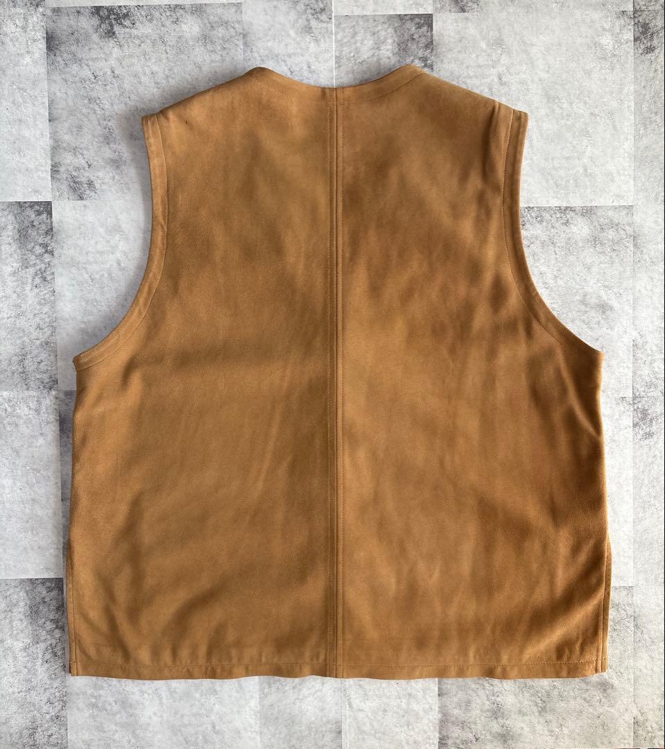 HERILL GOATSUEDE VEST レザーベスト