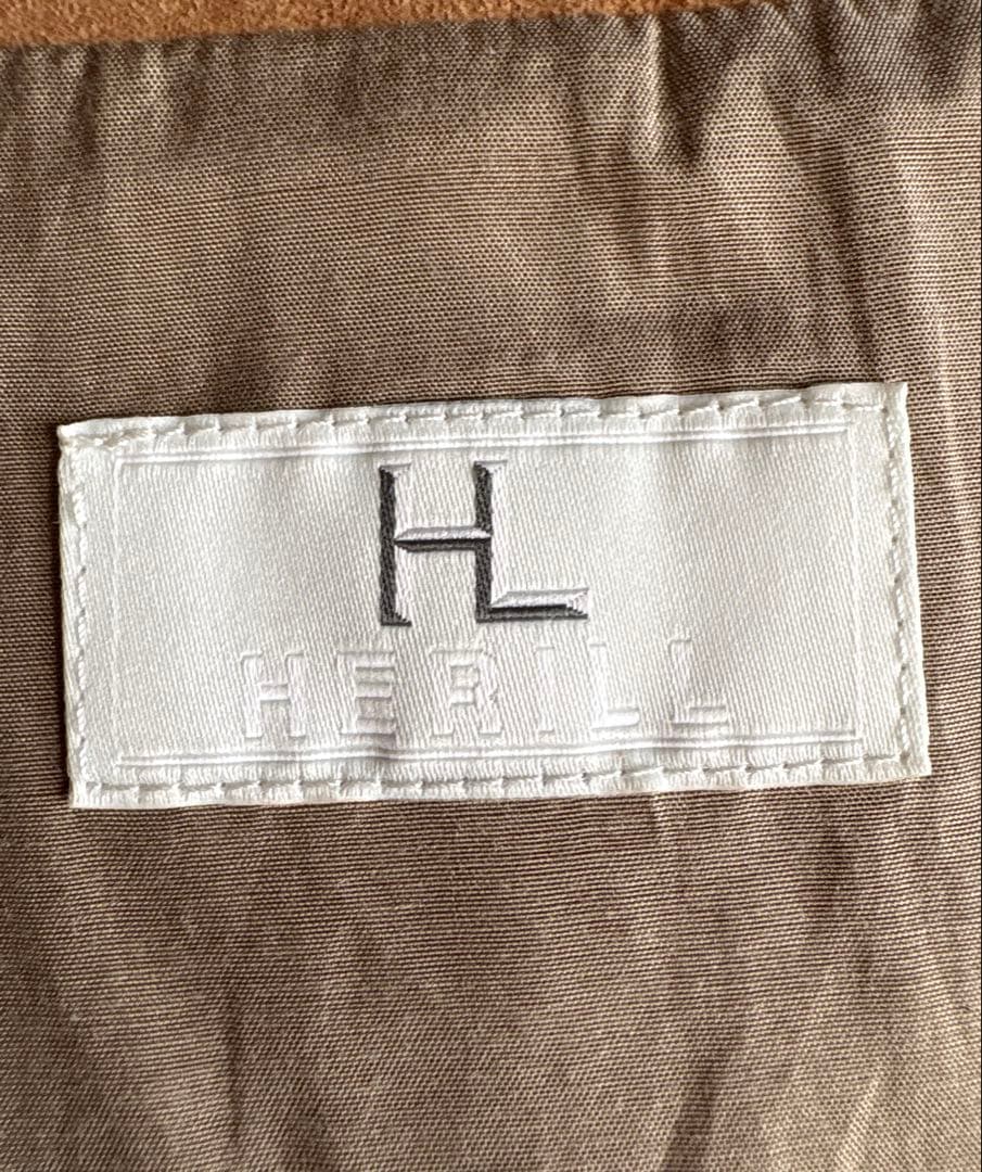 HERILL GOATSUEDE VEST レザーベスト