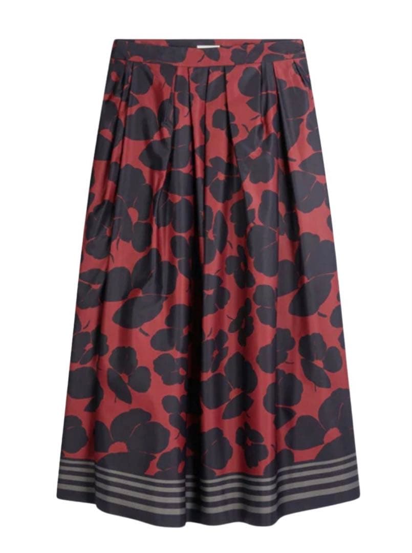 DRIES VAN NOTEN プリントスカート