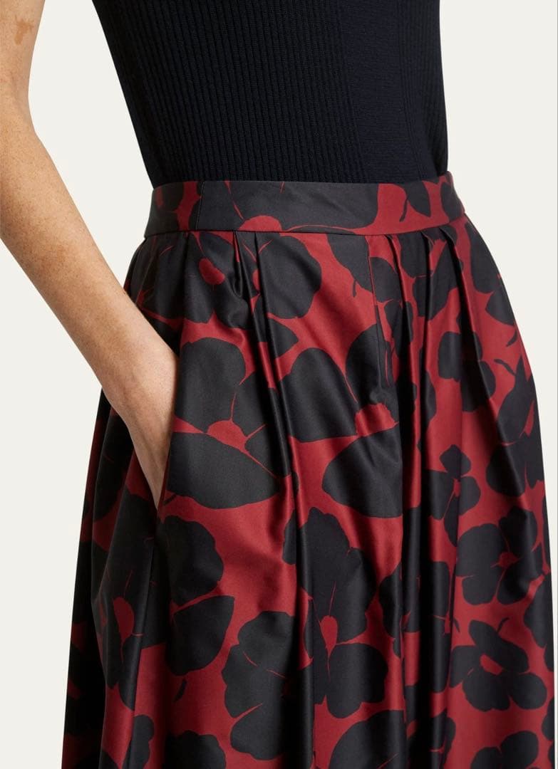 DRIES VAN NOTEN プリントスカート
