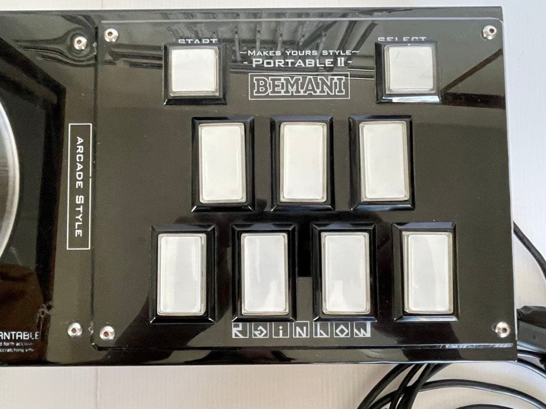 beatmania 2DXコントローラー 虹コン 三和ボタン 動作品