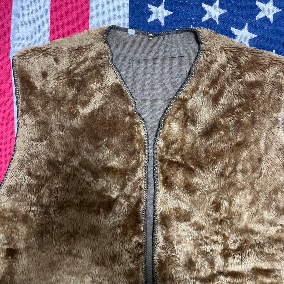 80s Barbour バブアー ボアライナー ベスト 3ワラント