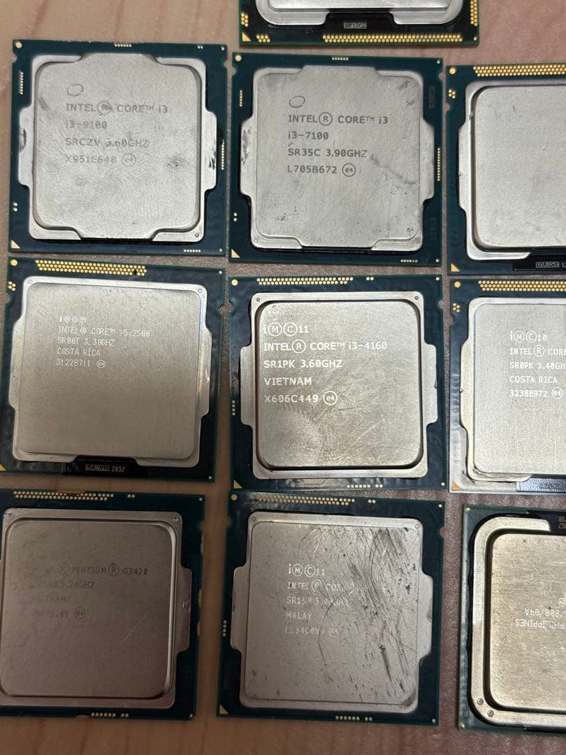 Y*Y様 中古　Intel Core CPU セット 10個
