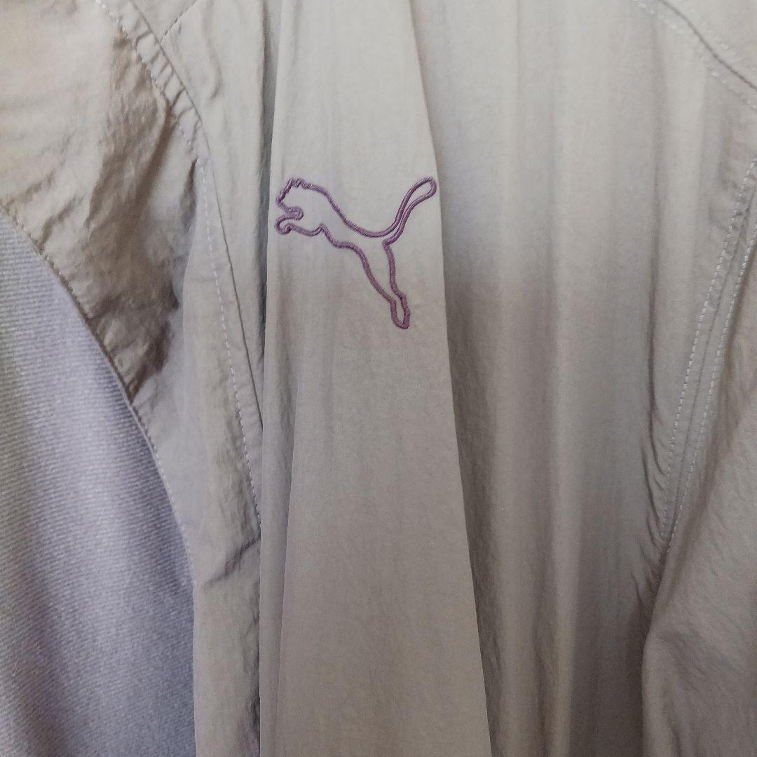 Puma フード付き薄紫ジャケット