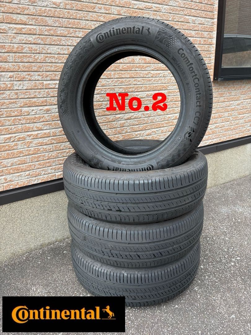 コンチネンタル CC7 185/60R15 ②本 送料無料‼️