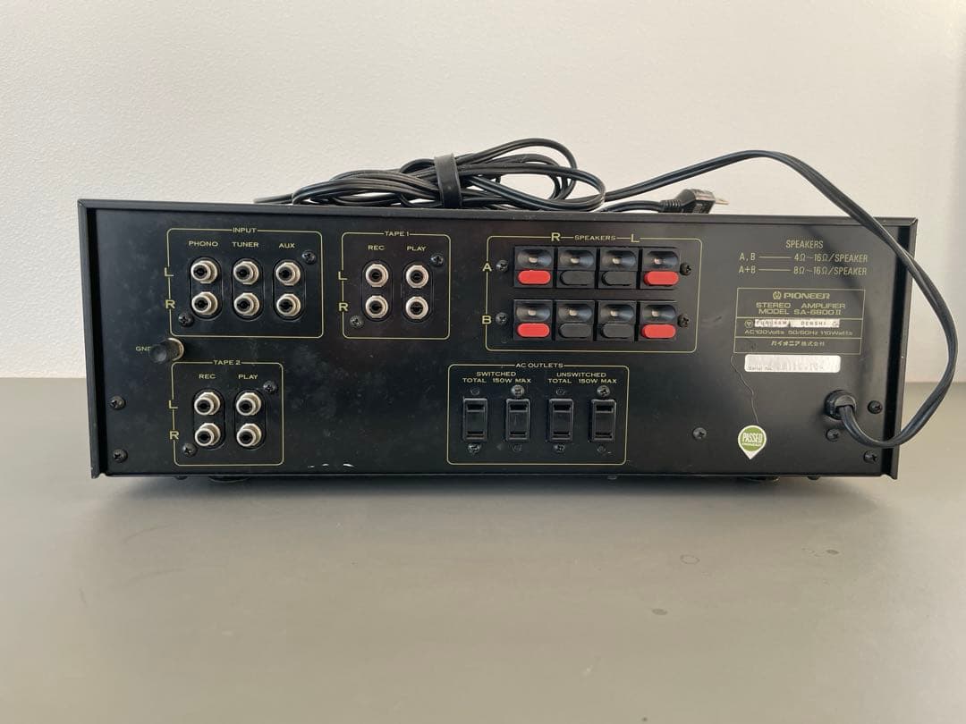 Pioneer SA-6800II プリメインアンプ シルバー