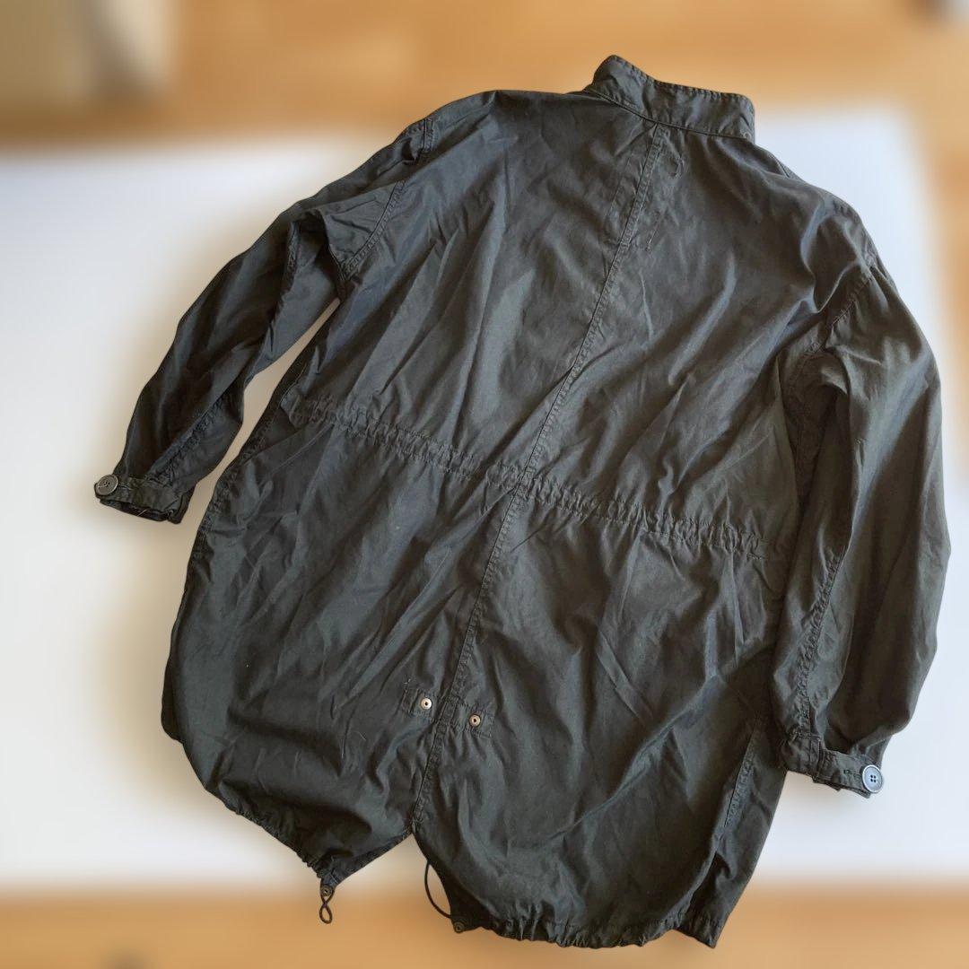 ジャケット・アウター vintage 80s fishtail parka ovev dieblack