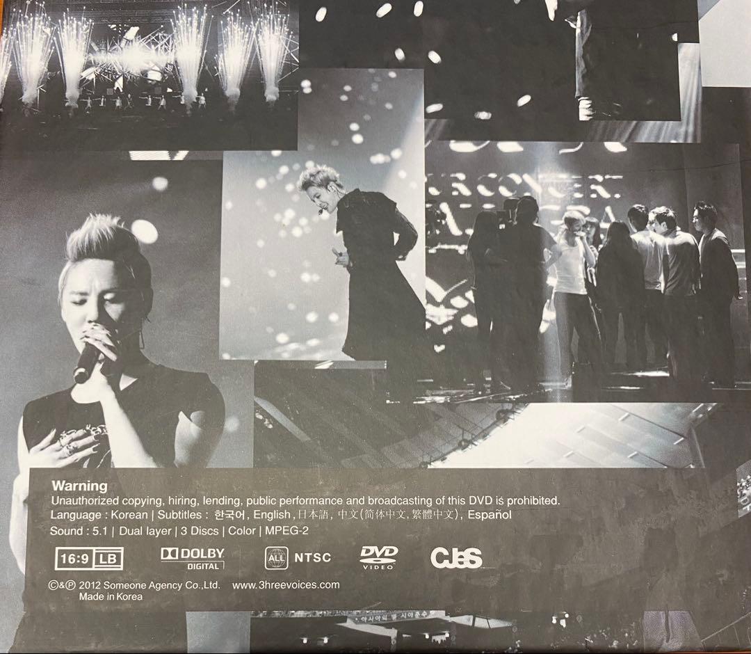 ミュージック 2012 Asia Tour Concert DVD