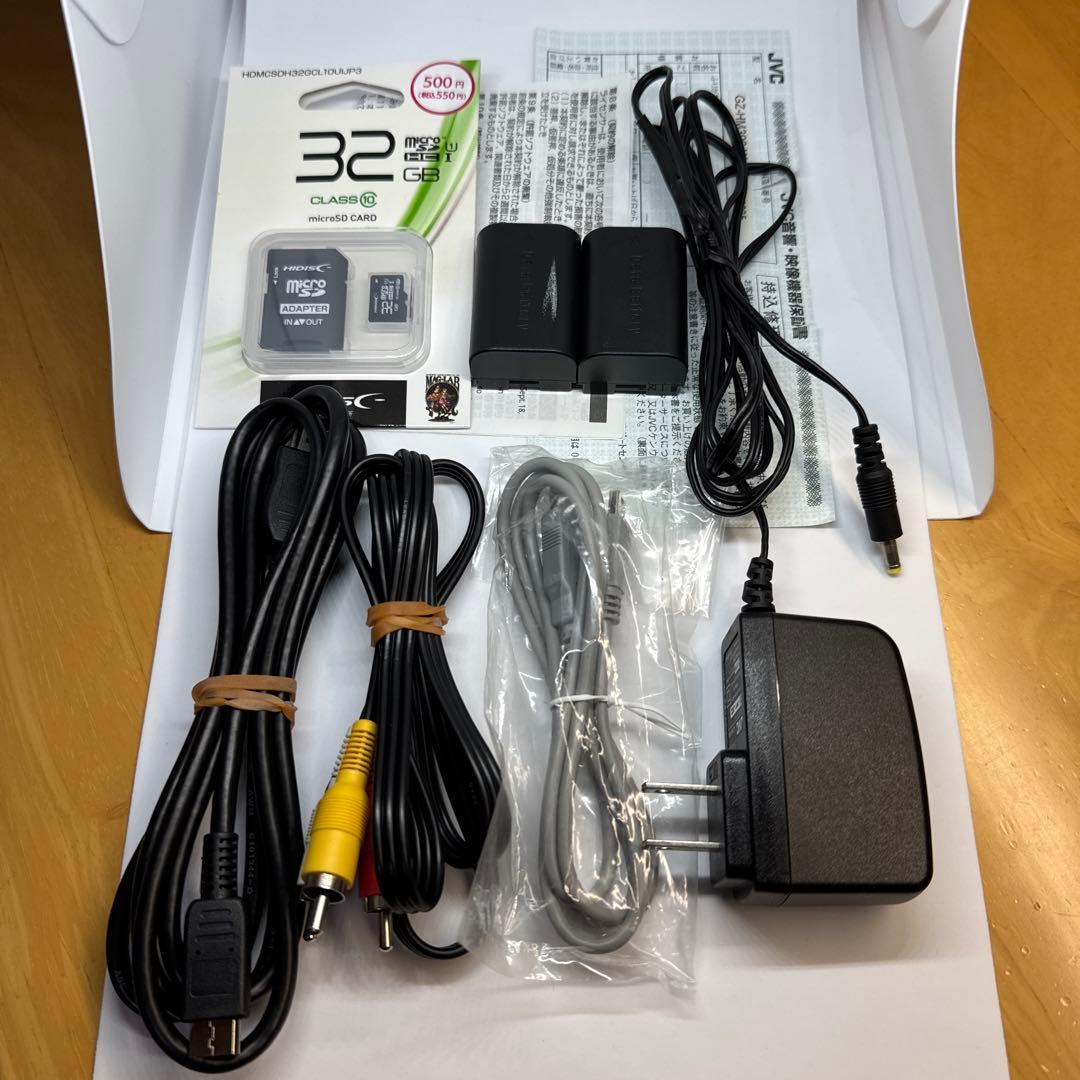 JVC FULL HD GZ-HM390 ビデオカメラ 本体 箱付き