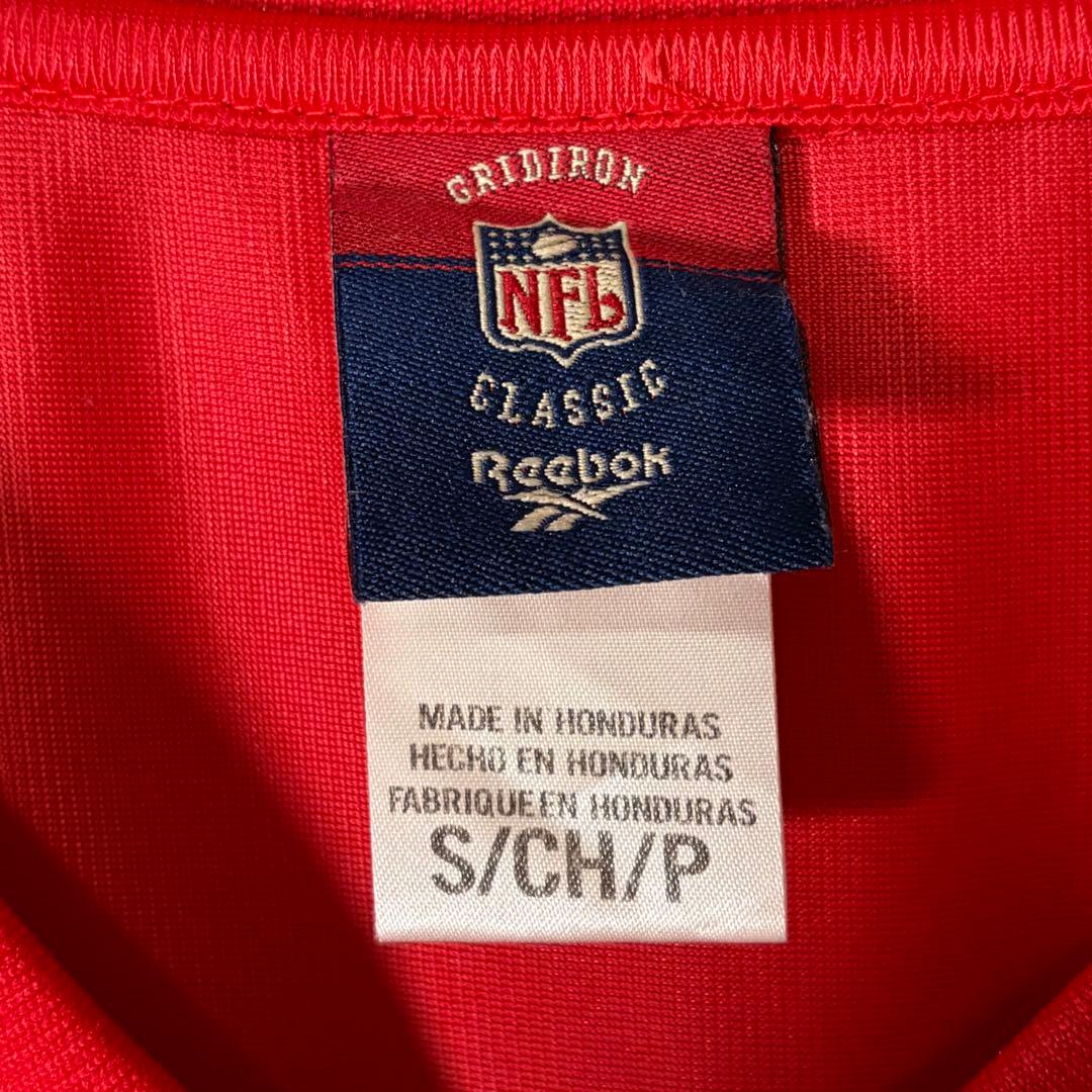 希少 NFL Reebok SF 49ers ロニー ロット ゲームシャツ
