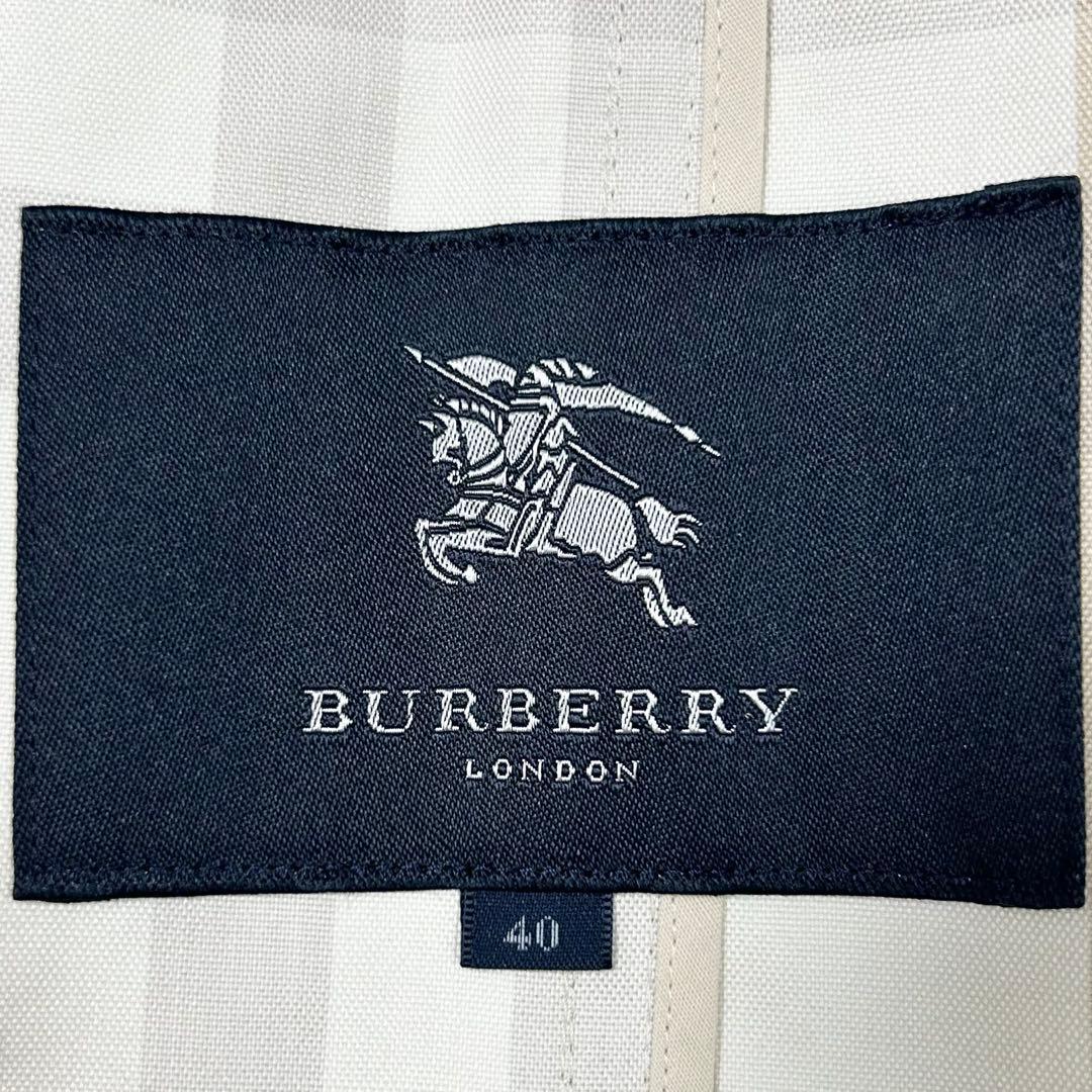 BURBERRYLONDON バーバリーロンドン　トレンチコート チェック　40
