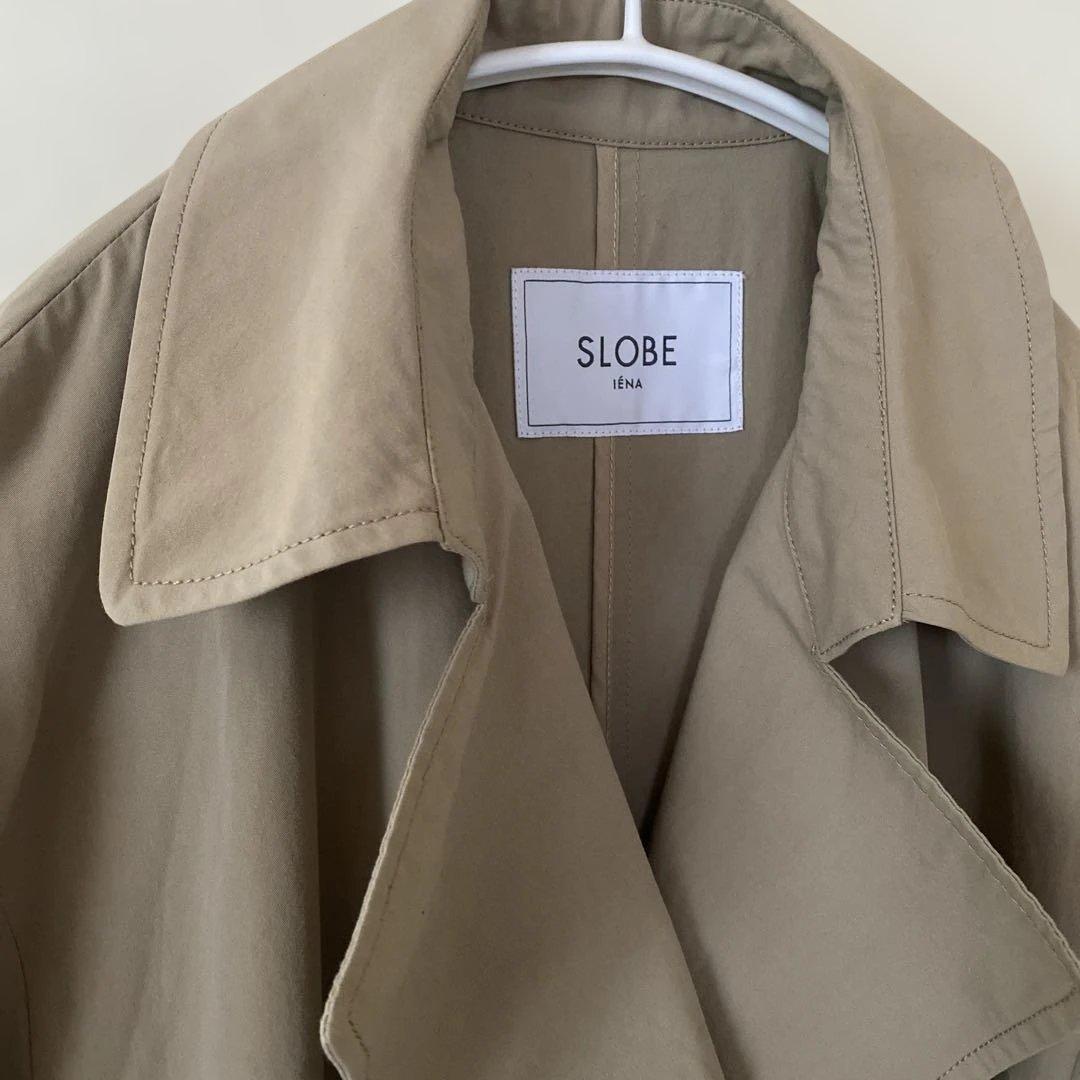【SLOBE IENA 】ロングトレンチコート38スローブイエナ2025SS