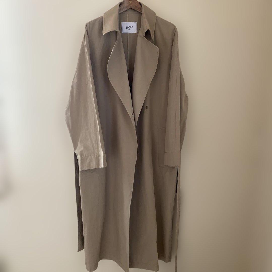 【SLOBE IENA 】ロングトレンチコート38スローブイエナ2025SS