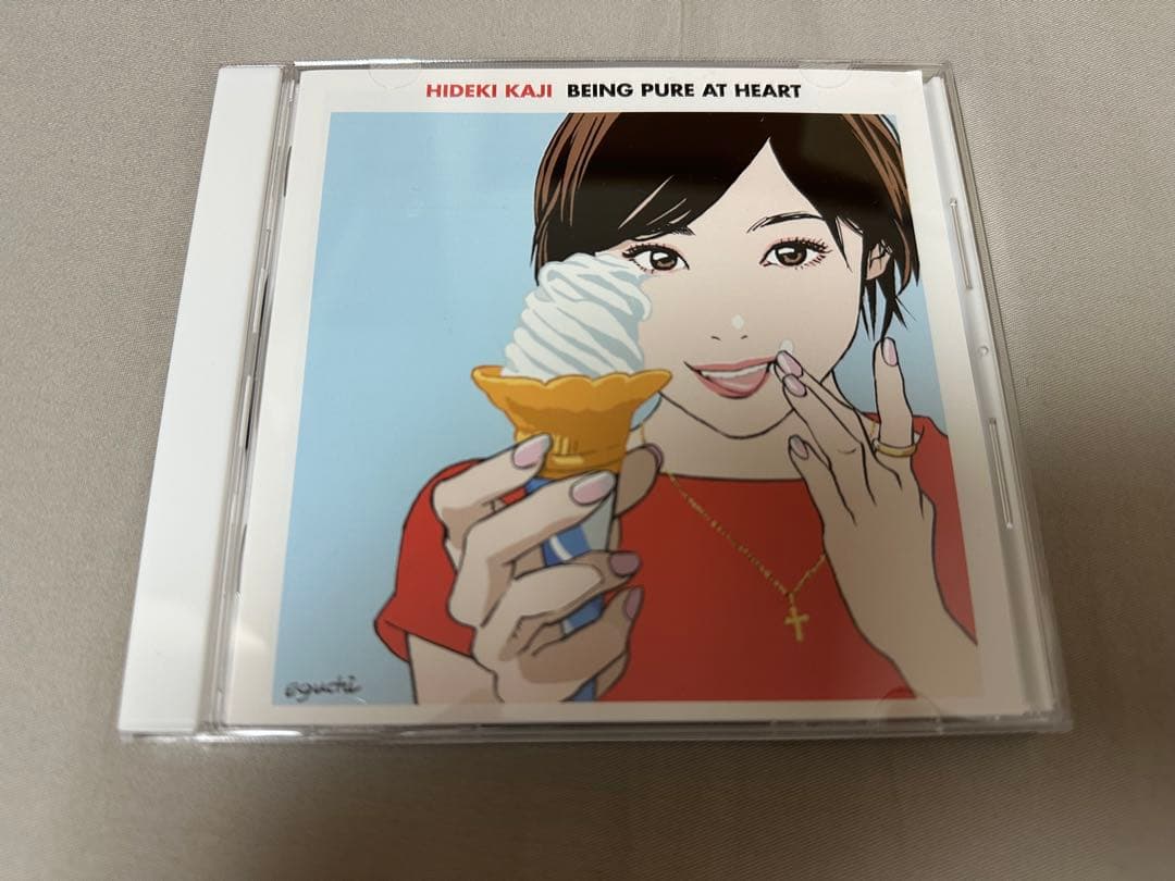 カジヒデキ BEING PURE AT HEART CD
