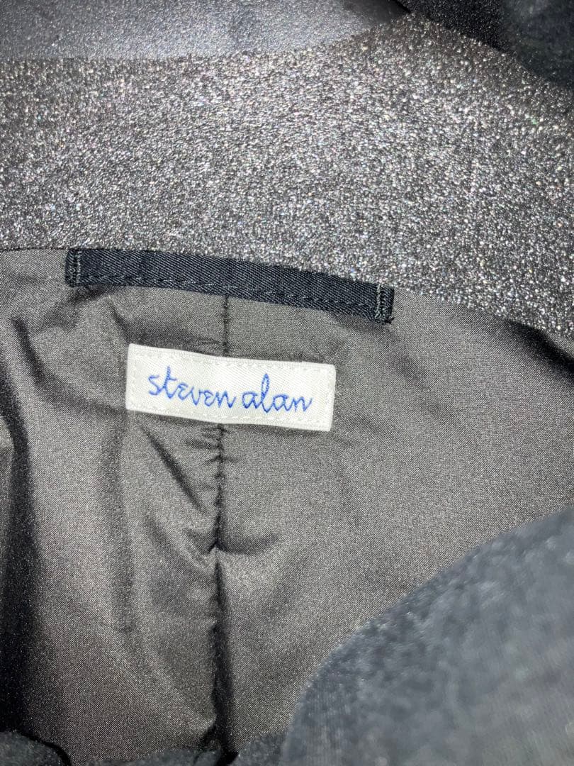 モッズコートSteven Allan パデットスタンドカラーコート 試着のみ
