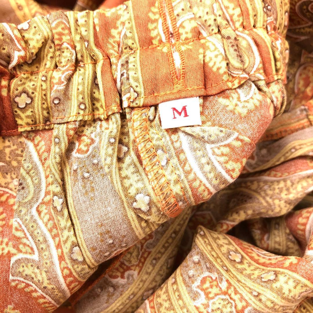新品タグ付き ETRO ペイズリー柄 パジャマ 上下セット Mサイズ