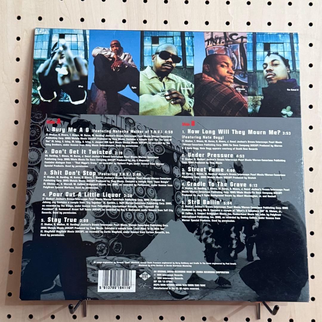 2Pac THUG LIFE 限定版　LPレコード