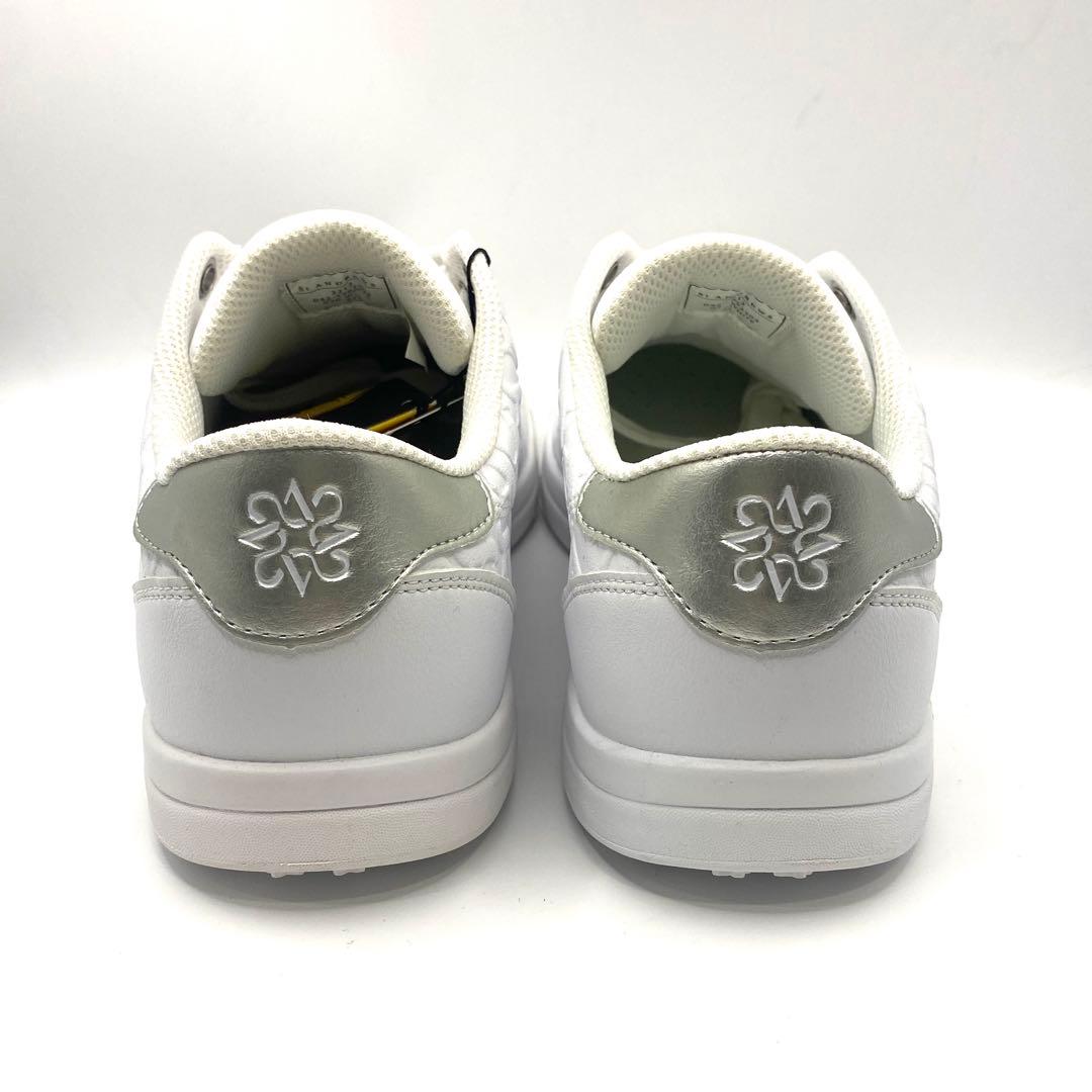 【未使用】定価3.7万円 St ANDREWSエンボススパイクレスシューズ