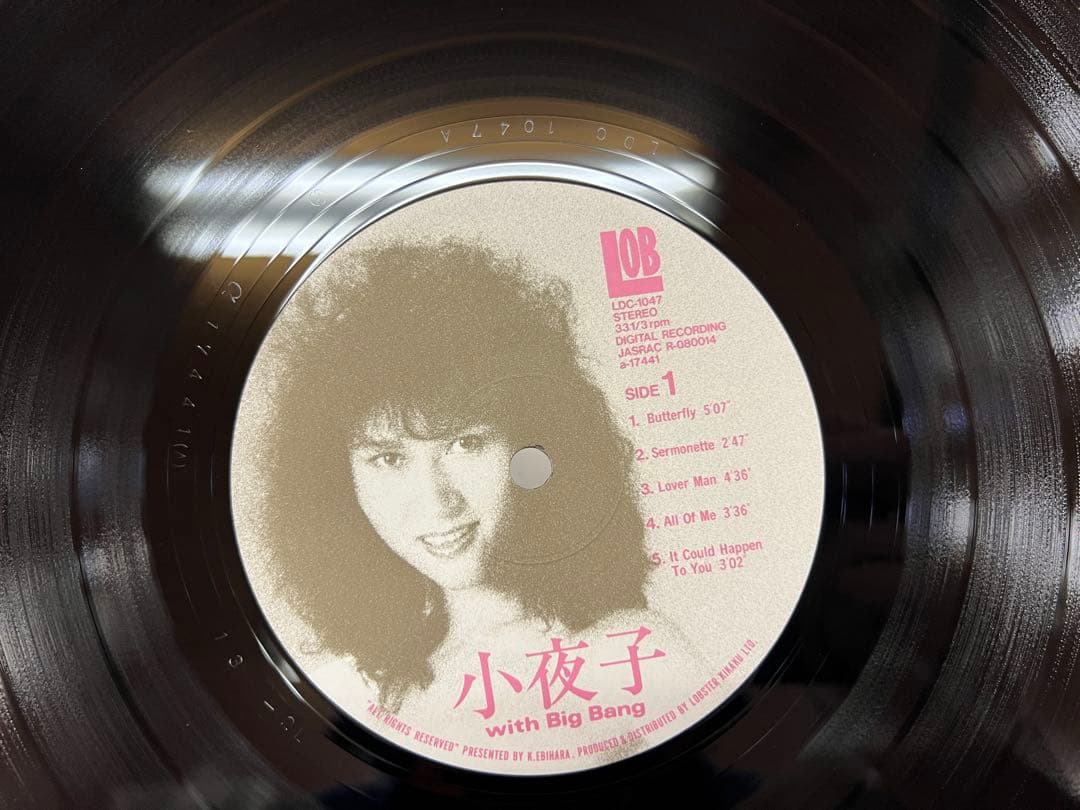 LP小夜子with Big Bang / Butterfly LDC-1047