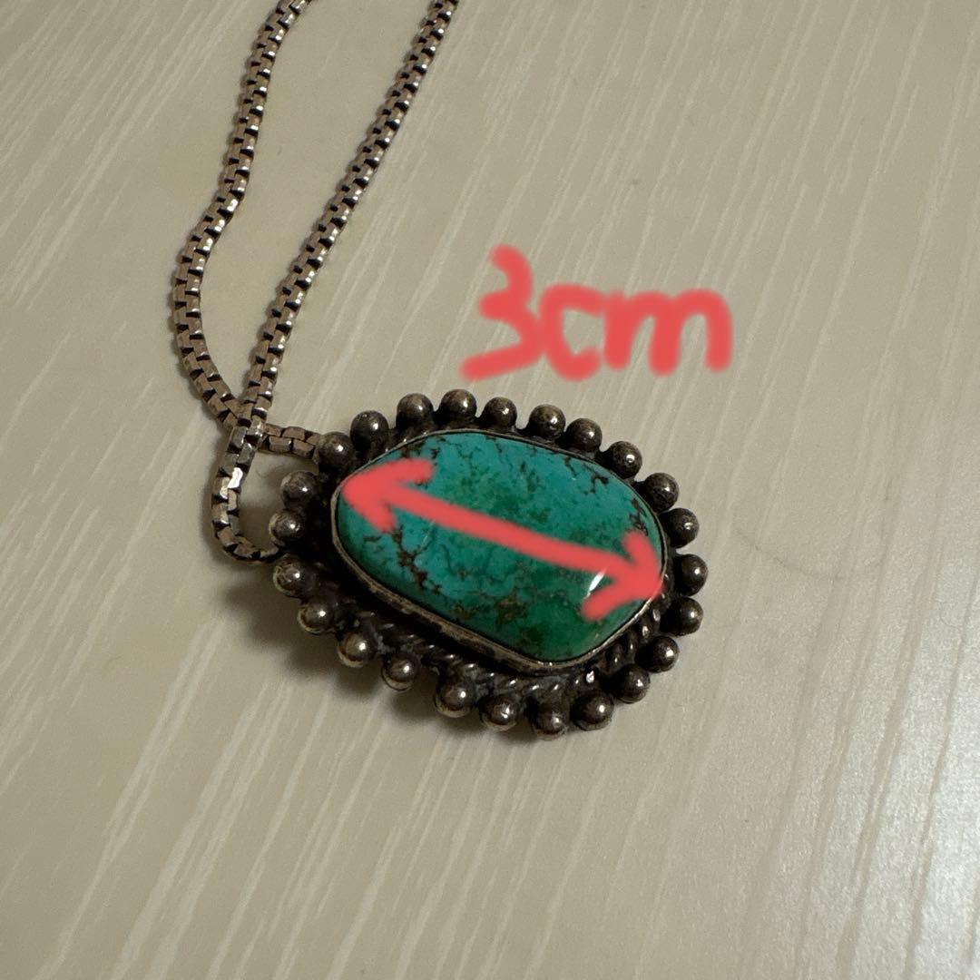 ターコイズ　ナバホ族　Sterling Silver 925 Turq