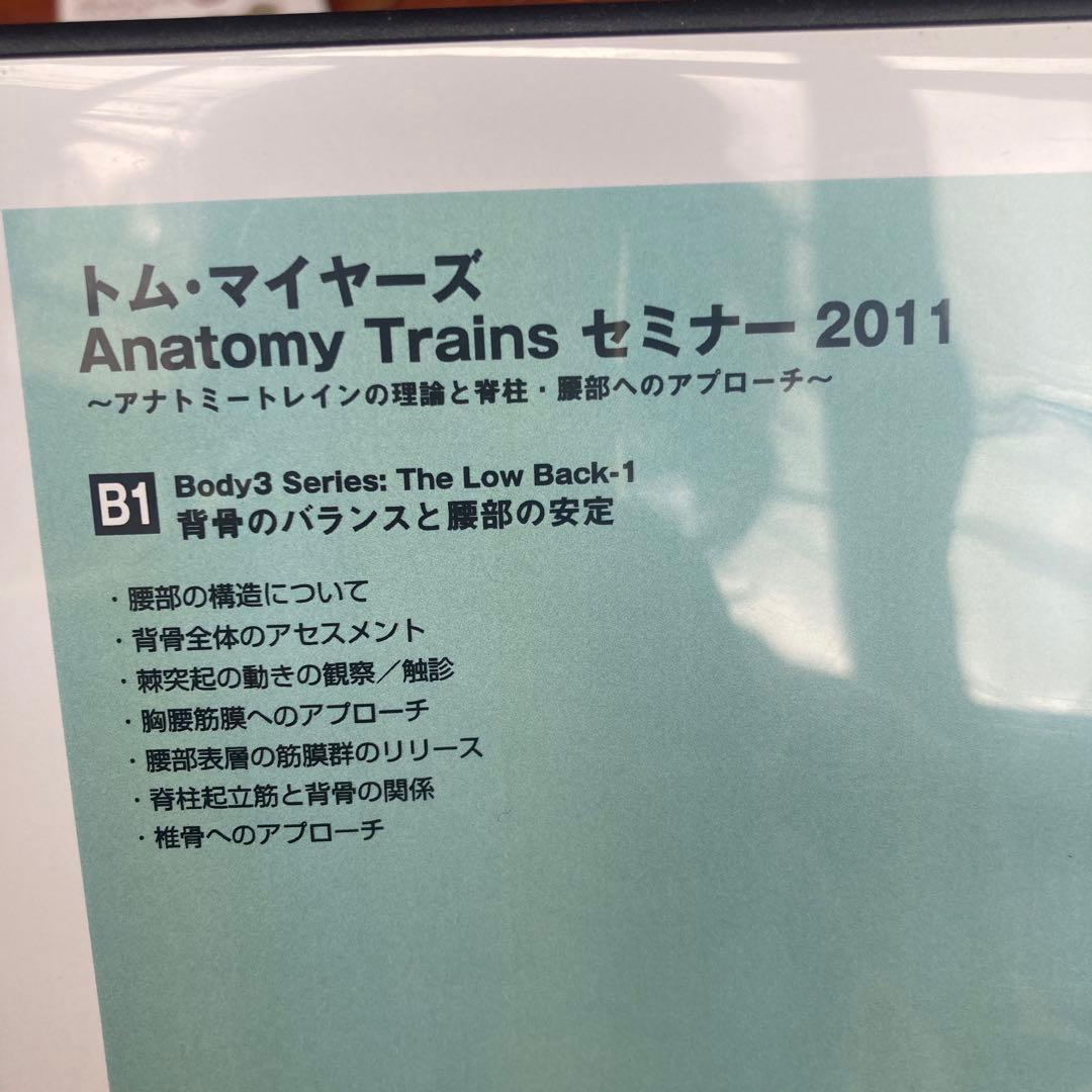 トム・マイヤーズ Anatomy Trains セミナー 2011 6枚セット