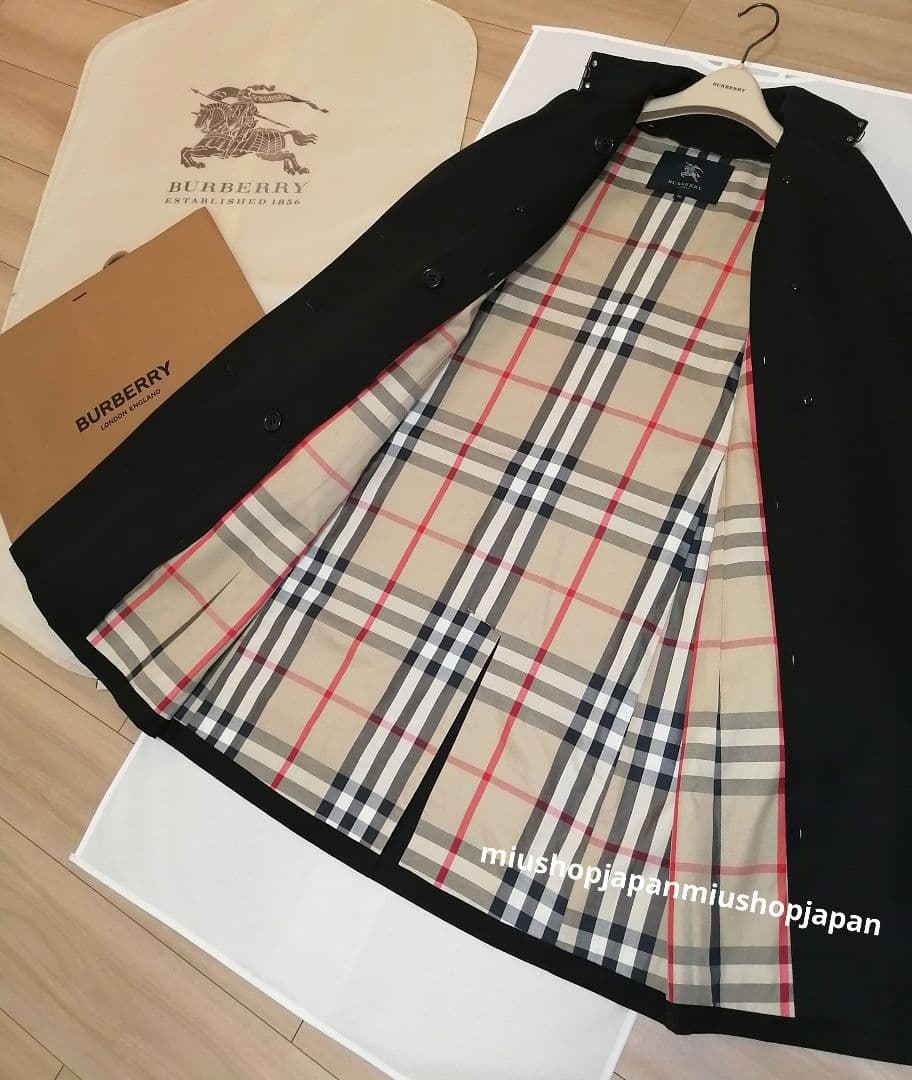 本物上質●38サイズ　BURBERRY　バーバリー　ロンドン　トレンチコート
