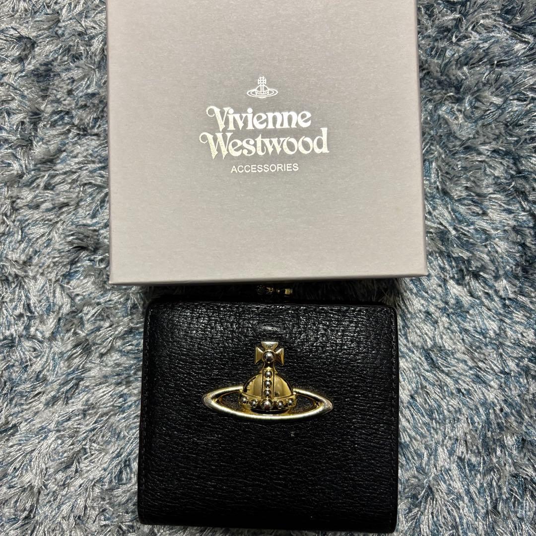 Vivienne Westwood 二つ折り財布 ORBロゴがま口