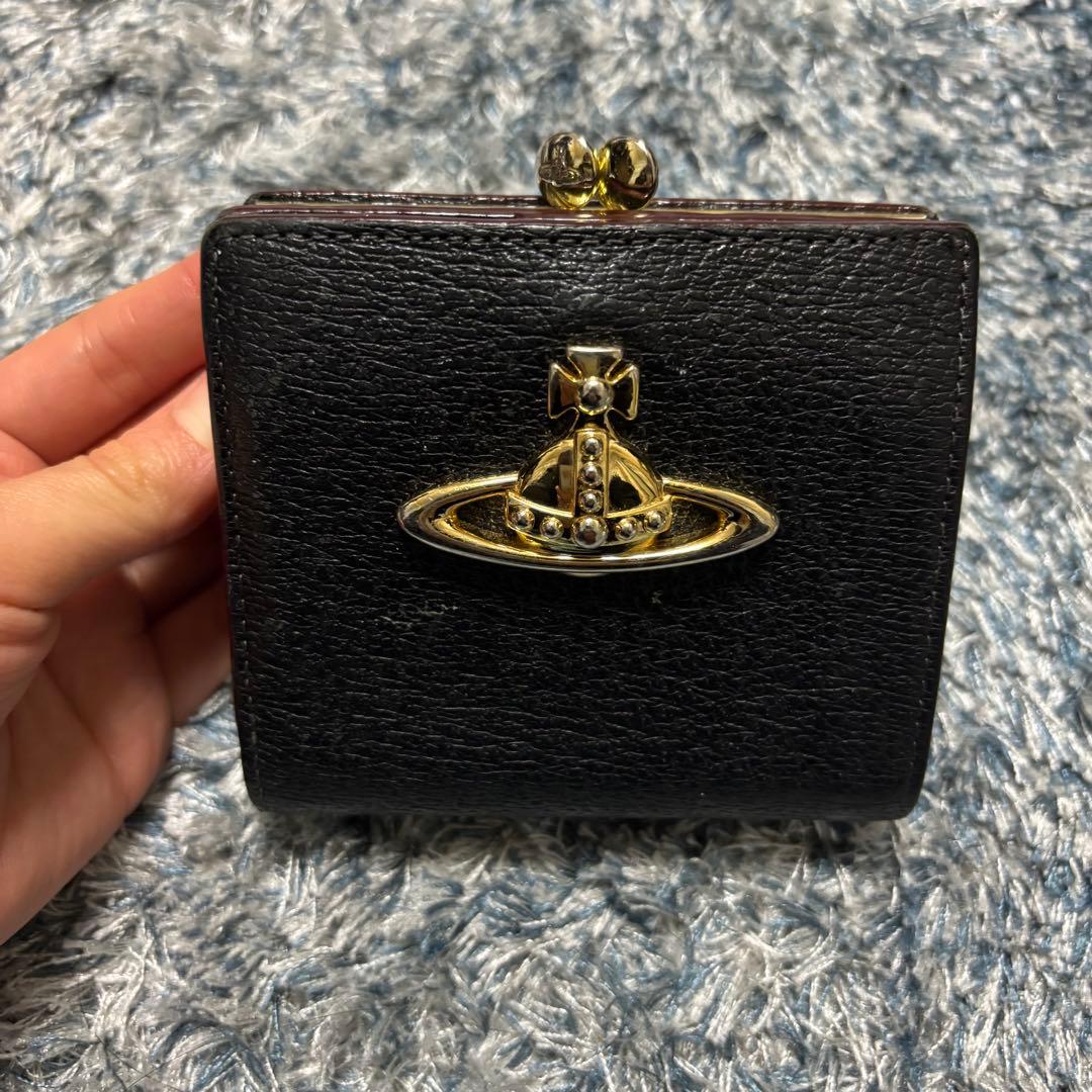 Vivienne Westwood 二つ折り財布 ORBロゴがま口
