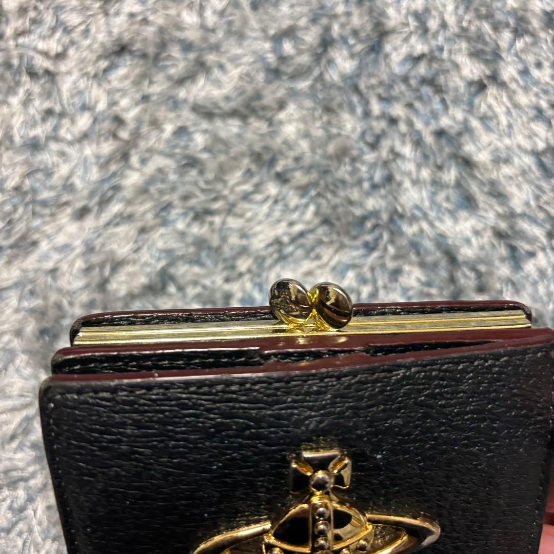 Vivienne Westwood 二つ折り財布 ORBロゴがま口
