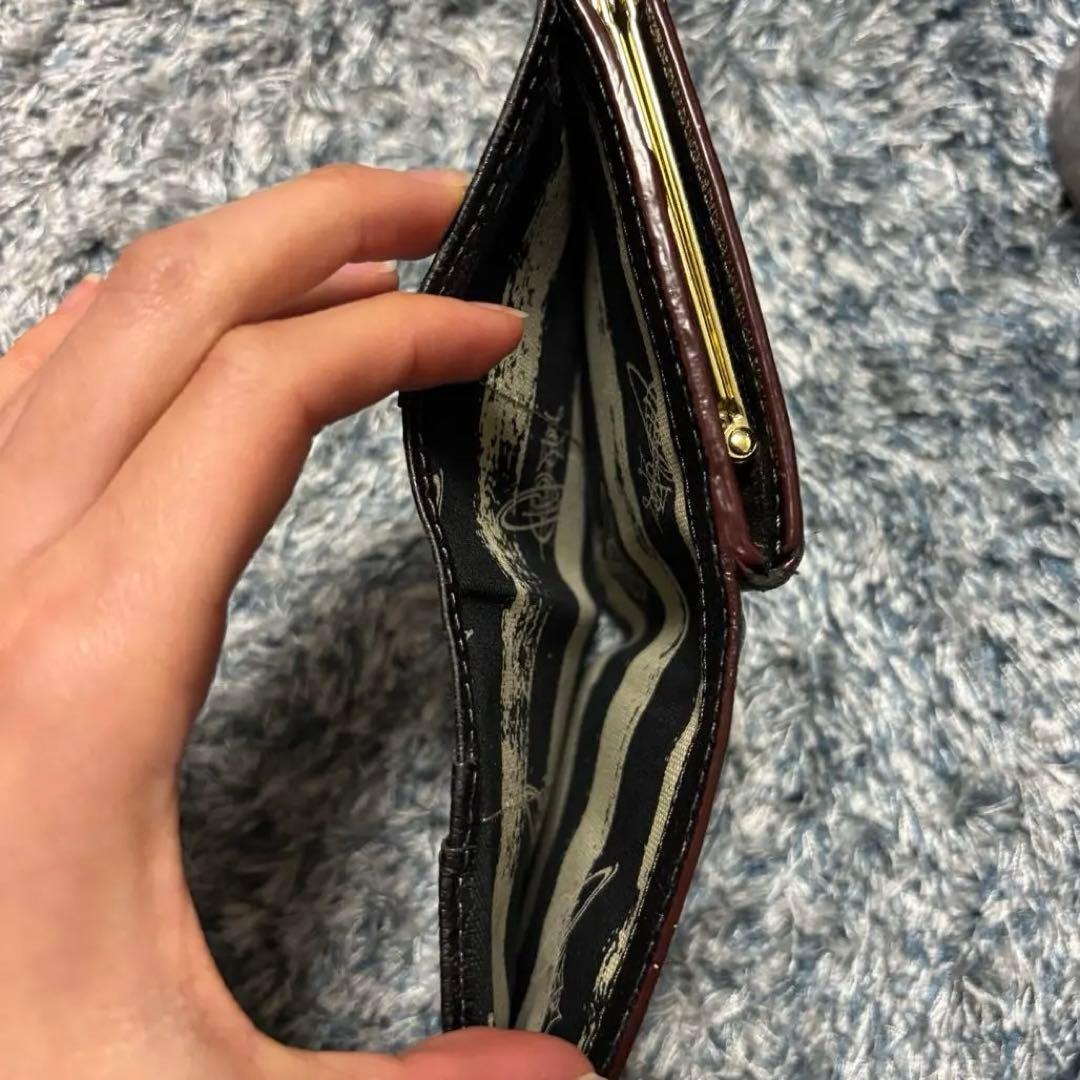 Vivienne Westwood 二つ折り財布 ORBロゴがま口