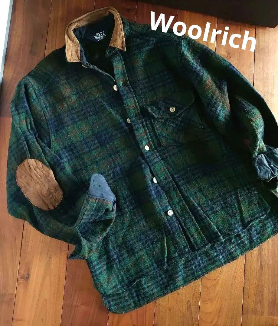 専用❕️vintage【Woolrich フランネルcpoジャケット ネルシャツ