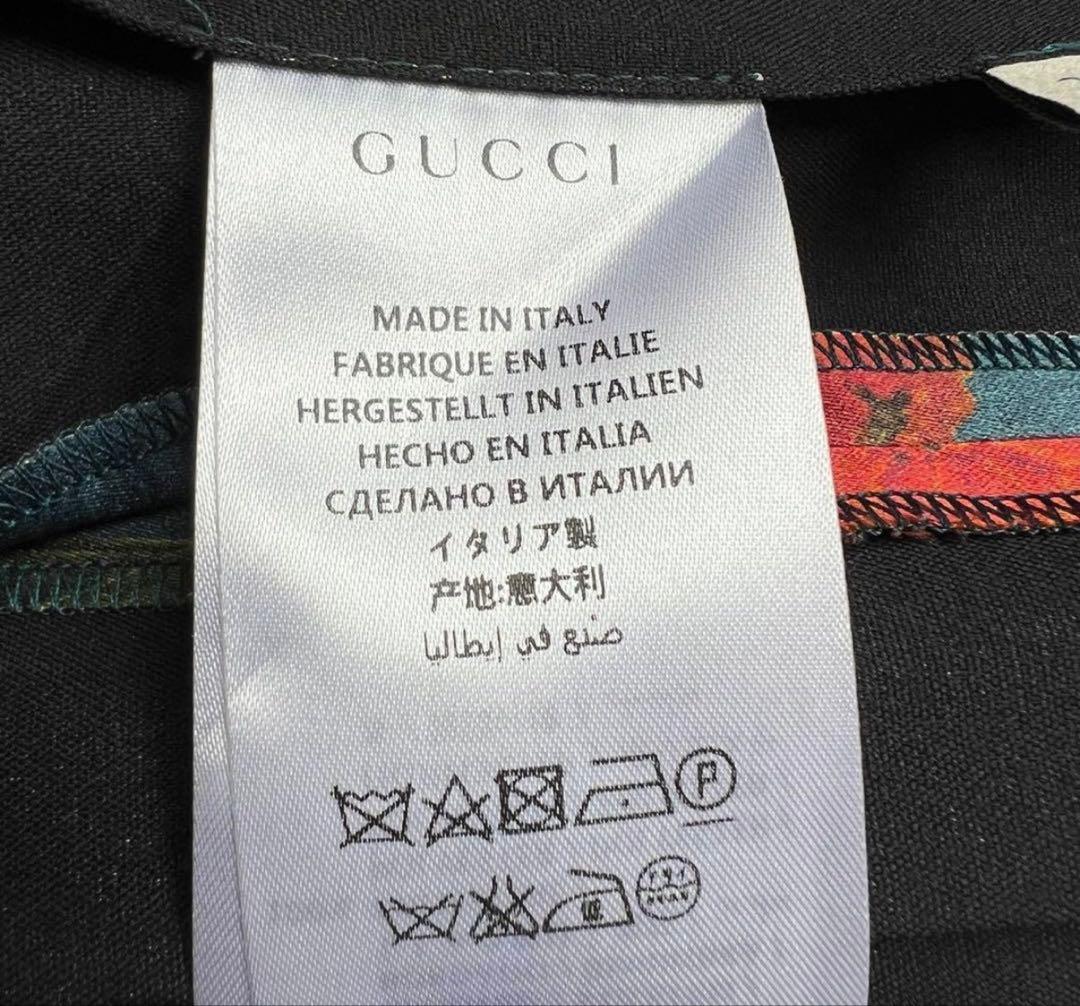 レア品✨️GUCCI シルク フラワー プリーツスカート スパンコール装飾