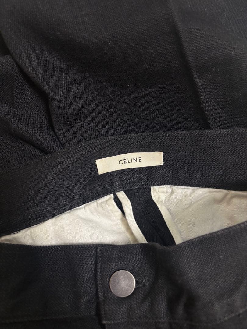 CELINE ブラック デニム レディース