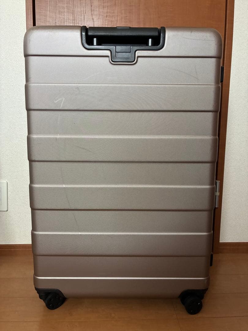 無印良品 大型105L キャリーケース キャスターストッパー付き スーツケース