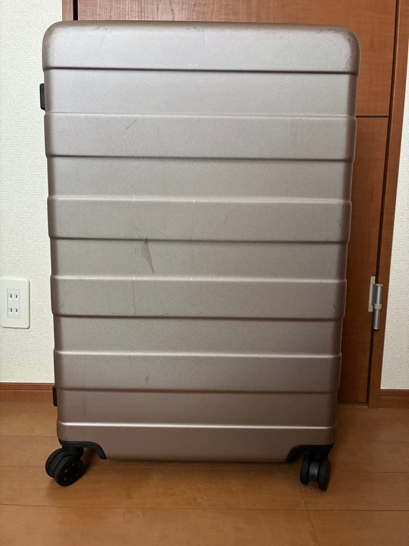 無印良品 大型105L キャリーケース キャスターストッパー付き スーツケース