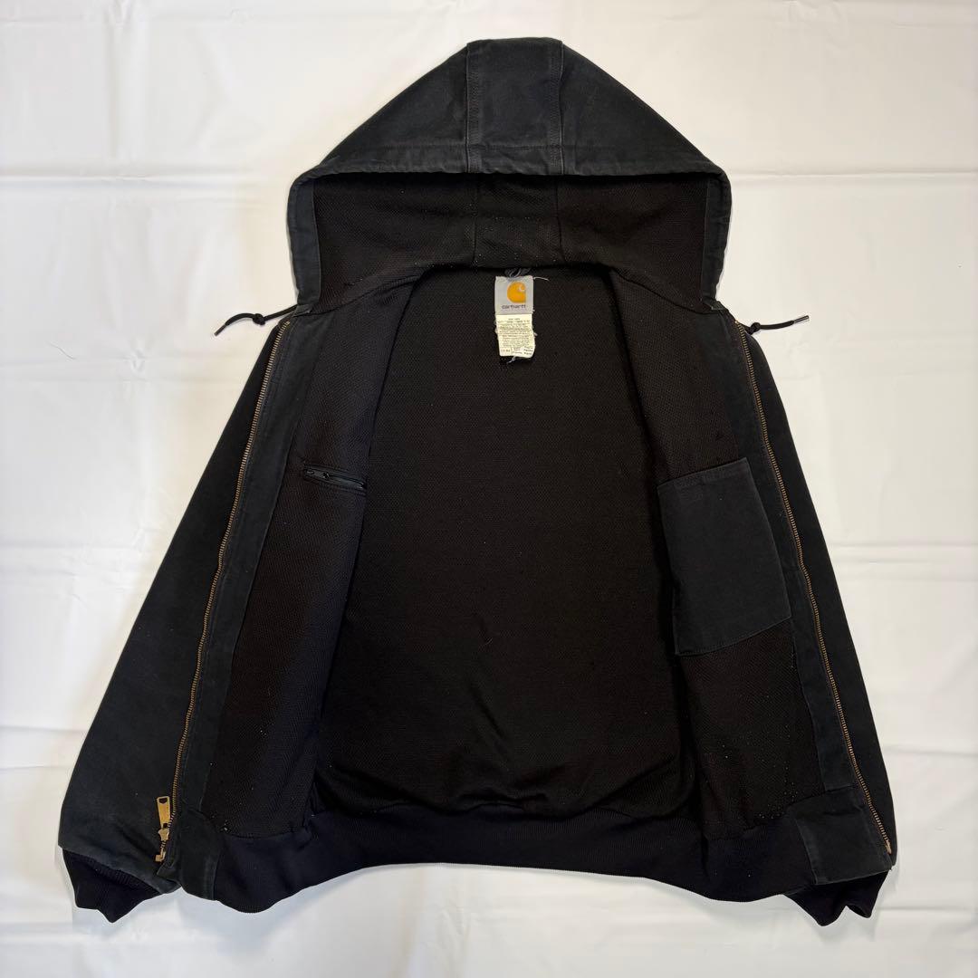 [S] Carhartt - J131 BLK ￼アクティブジャケット ブラック
